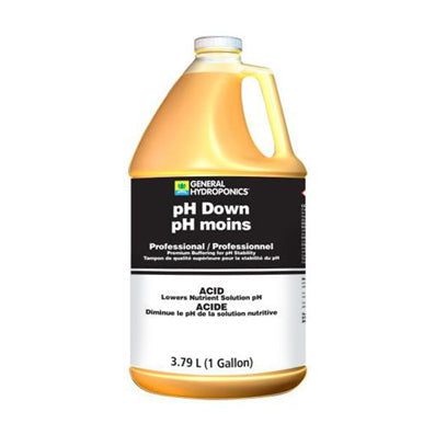 General Hydroponics PH Down PRO 4L