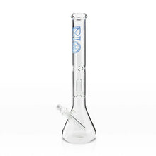 Load image into Gallery viewer, 18 BIO SHOWER PERC BEAKER - BLUE LOGO
