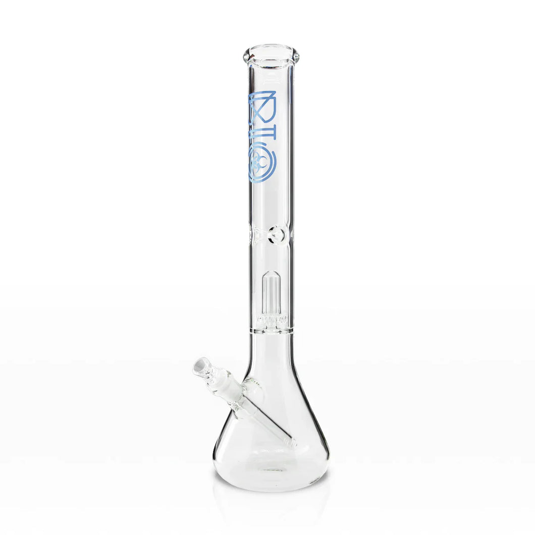 18 BIO SHOWER PERC BEAKER - BLUE LOGO