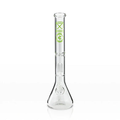 18 BIO SHOWER PERC BEAKER - GREEN LOGO