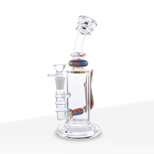 Load image into Gallery viewer, 9&quot; Inline Reversal Horn Water Pipe Mix – Multi-Color Edition
