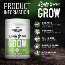 Load image into Gallery viewer, Leafy Green Grow Vegetative Stage Plant Nutrients

