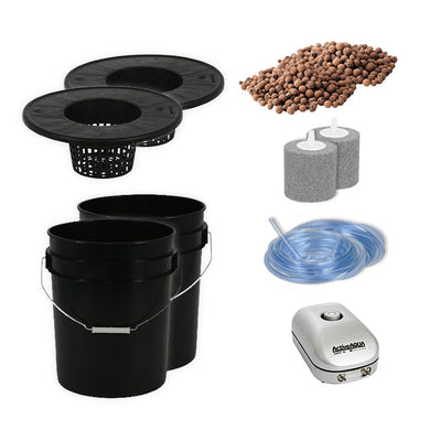 2 Plant Deep Water Culture Hydroponics Kit