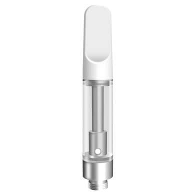 Vape Cartridge | Ceramic Coil w/ White Ceramic Mouth Tip | 1mL - 100 Count