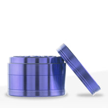 Load image into Gallery viewer, ALUMINUM 4 PIECE GRINDER | 63MM / 2.5&quot; - BLUE
