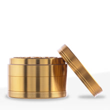 Load image into Gallery viewer, ALUMINUM 4 PIECE GRINDER | 63MM / 2.5&quot; - GOLD
