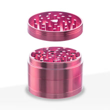 Load image into Gallery viewer, ALUMINUM 4 PIECE GRINDER | 63MM / 2.5&quot; - PINK
