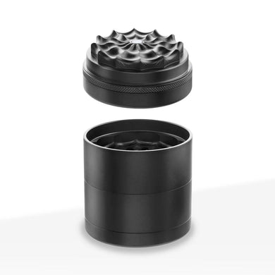 ALUMINUM TOOTHLESS GRINDER | 63MM - BLACK
