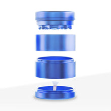 Load image into Gallery viewer, ALUMINUM TOOTHLESS GRINDER | 63MM - BLUE
