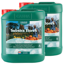 Load image into Gallery viewer, Canna Substra Flores A&amp;B Soft Water - 2L
