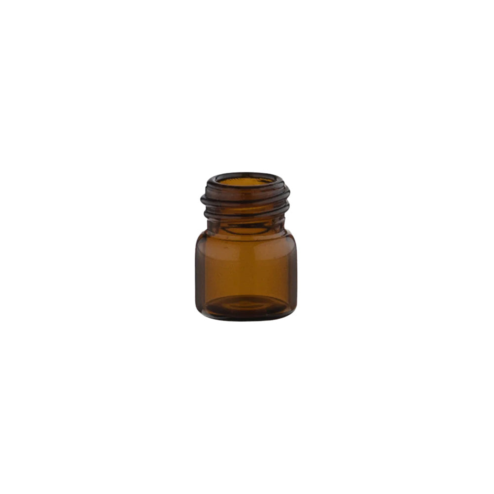 GLASS VIAL AMBER 1/3 DR VA131519 with Caps - 144 CT Kit