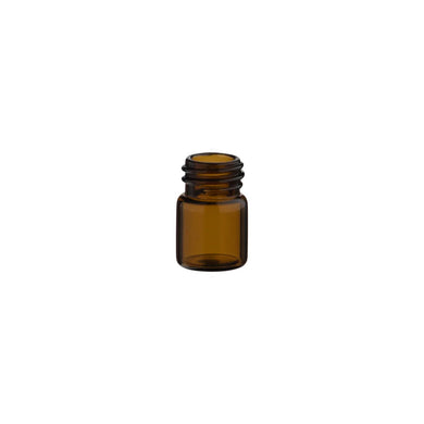 GLASS VIAL AMBER 1/2 DR VA131522 with Caps- 144 CT Kit