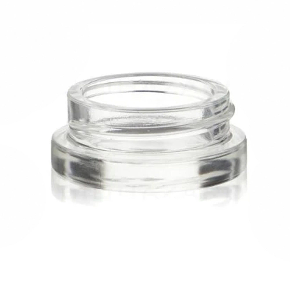 7ML CC GLASS THICK BOTTOM 38MM WITH WHITE CAPS KIT - 96 CT