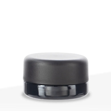 7ML CC G.BLACK THICK ROUND BASE + BK CRC - 160 CT