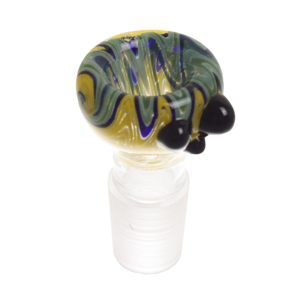 Bowl | Reversal Bowl w/ Marbles | 19mm - Yellow