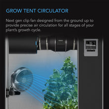 Load image into Gallery viewer, AC Infinity Cloudray A6 Clip Fan with Manual Swivel
