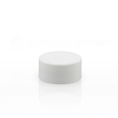 28MM SMOOTH CR CAP FOIL LINER - M. WHITE