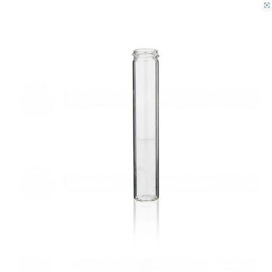 GLASS PRE-ROLL TUBES 22MM/120MM with White CR Cap 144 CT- Kit