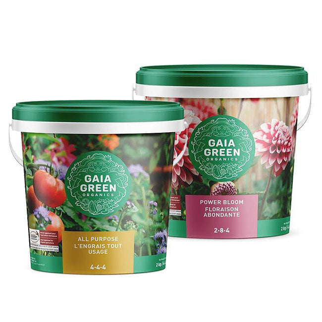 Gaia Green 2kg Duo - All Purpose + Power Bloom