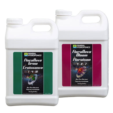 General Hydroponics Flora Nova 2.5 Gallon Duo - Bloom + Grow
