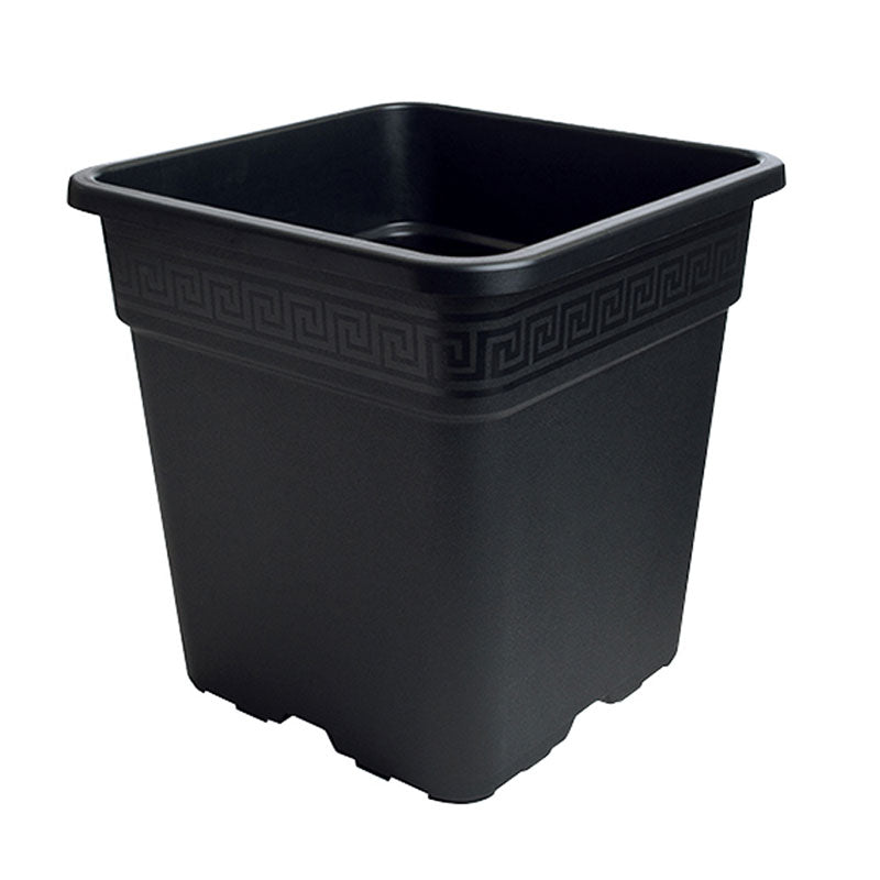 Premium Black Square Pot - 8 Gallon (30L)