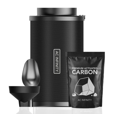 AC Infinity Refillable Carbon Filter - 8 inch
