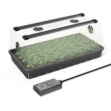 Load image into Gallery viewer, AC Infinity Germination Kit w/ LED Grow Light - 6x12 Cell Tray
