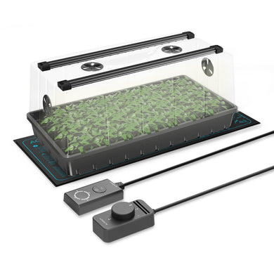 AC Infinity Germination Kit w/ LED Grow Light & Seedling Mat - 6x12 Cell Tray