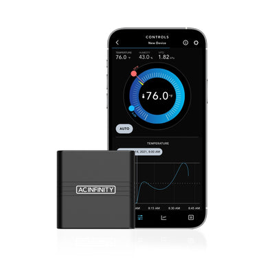 AC Infinity Cloudcom A2 Mini Smart Thermo-Hyrometer (intergrated sensor probe)
