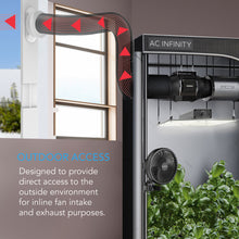 Load image into Gallery viewer, AC Infinity Window Duct Kit
