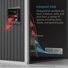 Load image into Gallery viewer, AC Infinity Airlift T10 Shutter Exhaust Ventilation Fan 10&quot;
