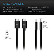 Load image into Gallery viewer, AC Infinity UIS to UIS Extension Cable, Male to Male, 10 FT.
