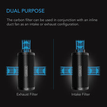 Load image into Gallery viewer, AC Infinity Duct Carbon Filter XL - 4 inch
