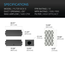Load image into Gallery viewer, AC Infinity Air Filter Box
