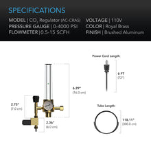 Load image into Gallery viewer, AC Infinity CO2 regulator
