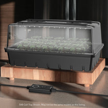 Load image into Gallery viewer, AC Infinity Germination Kit w/ LED Grow Light - 6x12 Cell Tray
