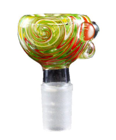 Bowl | Marbled Reversal | Glass - Assorted
