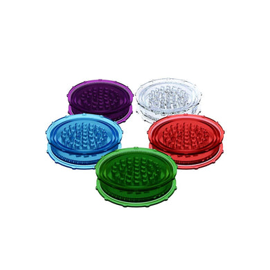 Grinder | Assorted Plastic Grinders | 2 Piece - 70mm - 100 Count