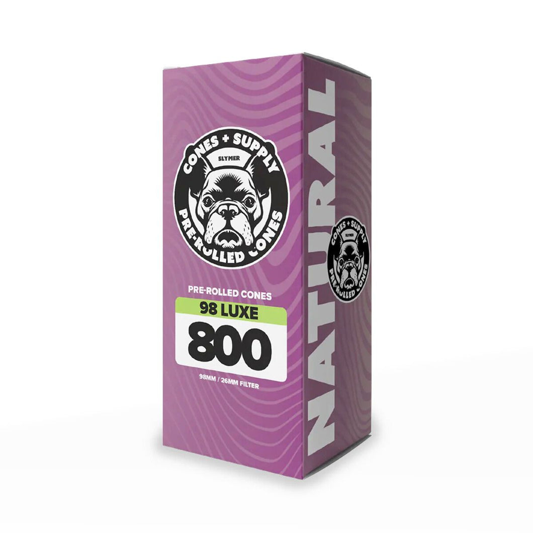 Cone + Supply 98mm Pre-Rolled Cones Wholesale - 800 Pack