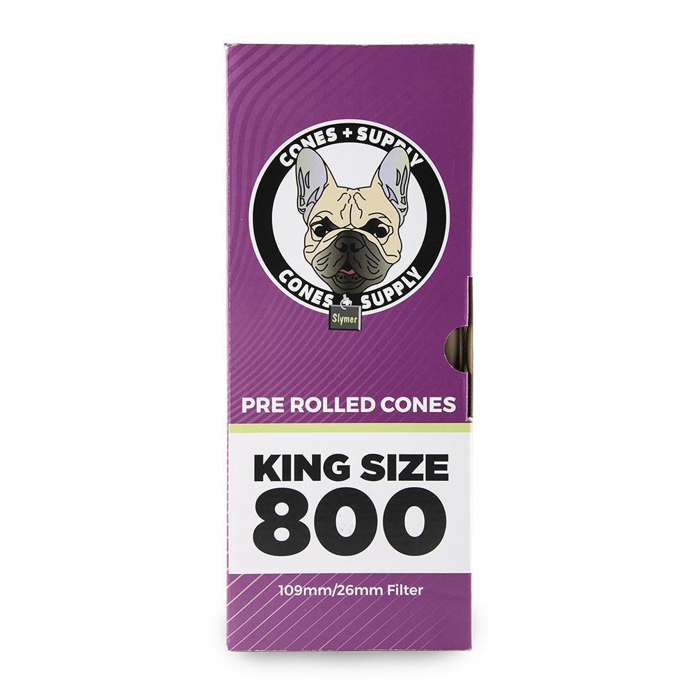 Cone + Supply King Size Brown Pre-Rolled Cones - 800 Pack