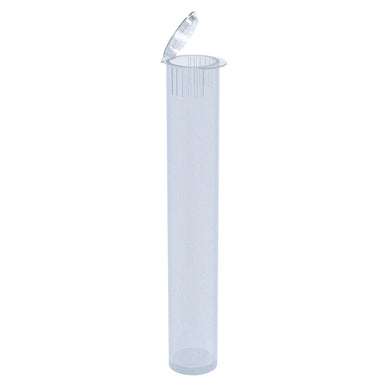 Child Resistant | Pop Top Pre-Roll Plastic Tubes | 116mm - Clear - 1000 Count