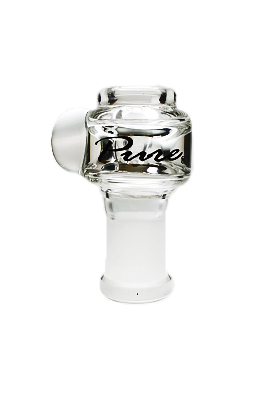 Pure Glass Bowl | 14mm Female Joint W/ Marble
