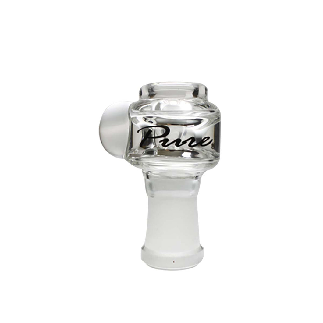Pure Glass Bowl | 19mm Female Joint W/ Marble