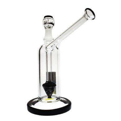 Pure Glass Bong | Arrow Perc Bubbler | 6.5