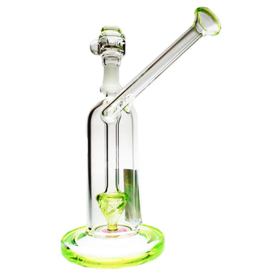 Pure Glass Bong | Arrow Perc Bubbler | 6.5