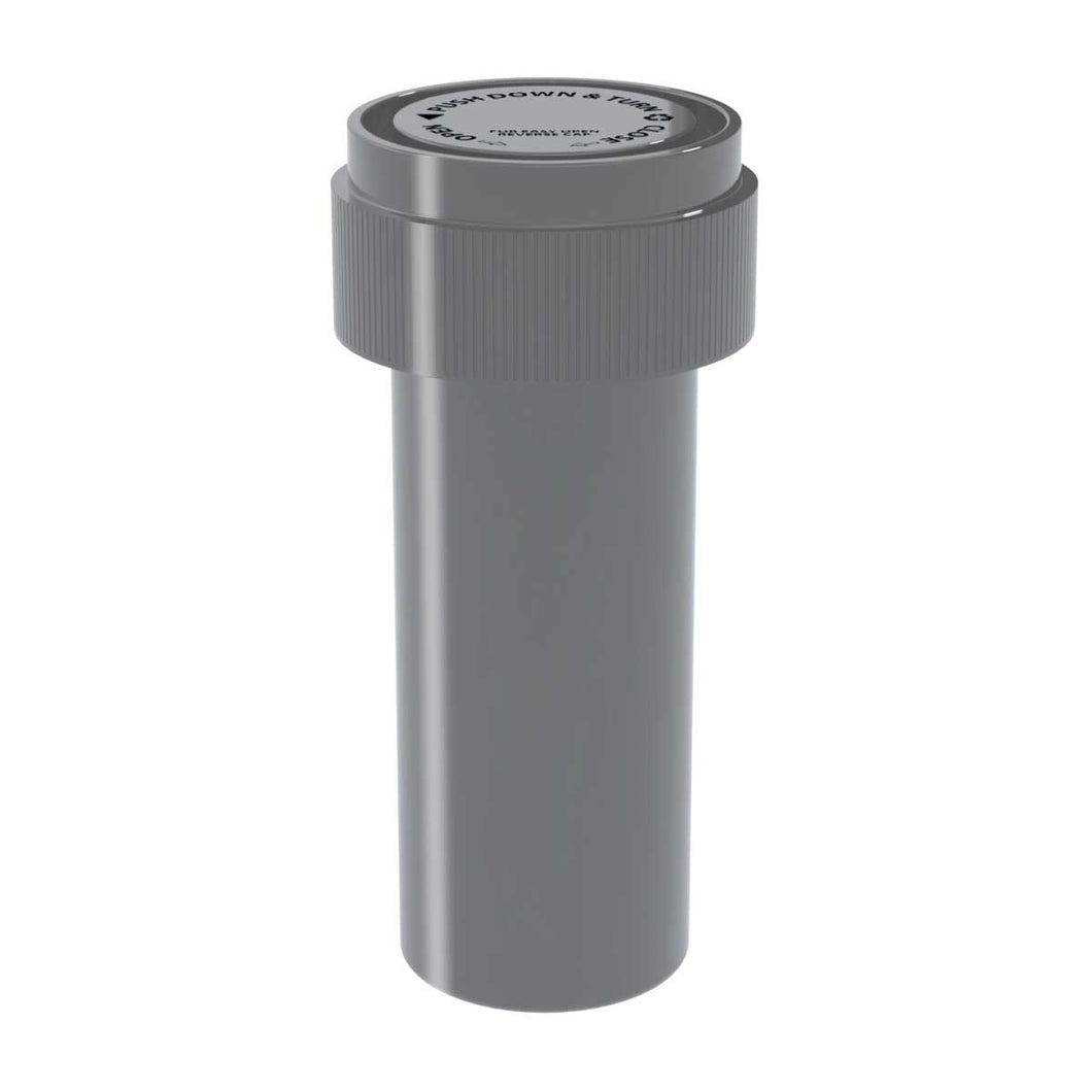Child Resistant | Opaque Silver Reversible Cap Vials | 8 Dram - 1 Gram - 410 Count