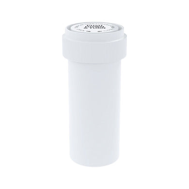 Child Resistant | Opaque White Reversible Cap Vials | 13 Dram - 3 Grams - 230 Count