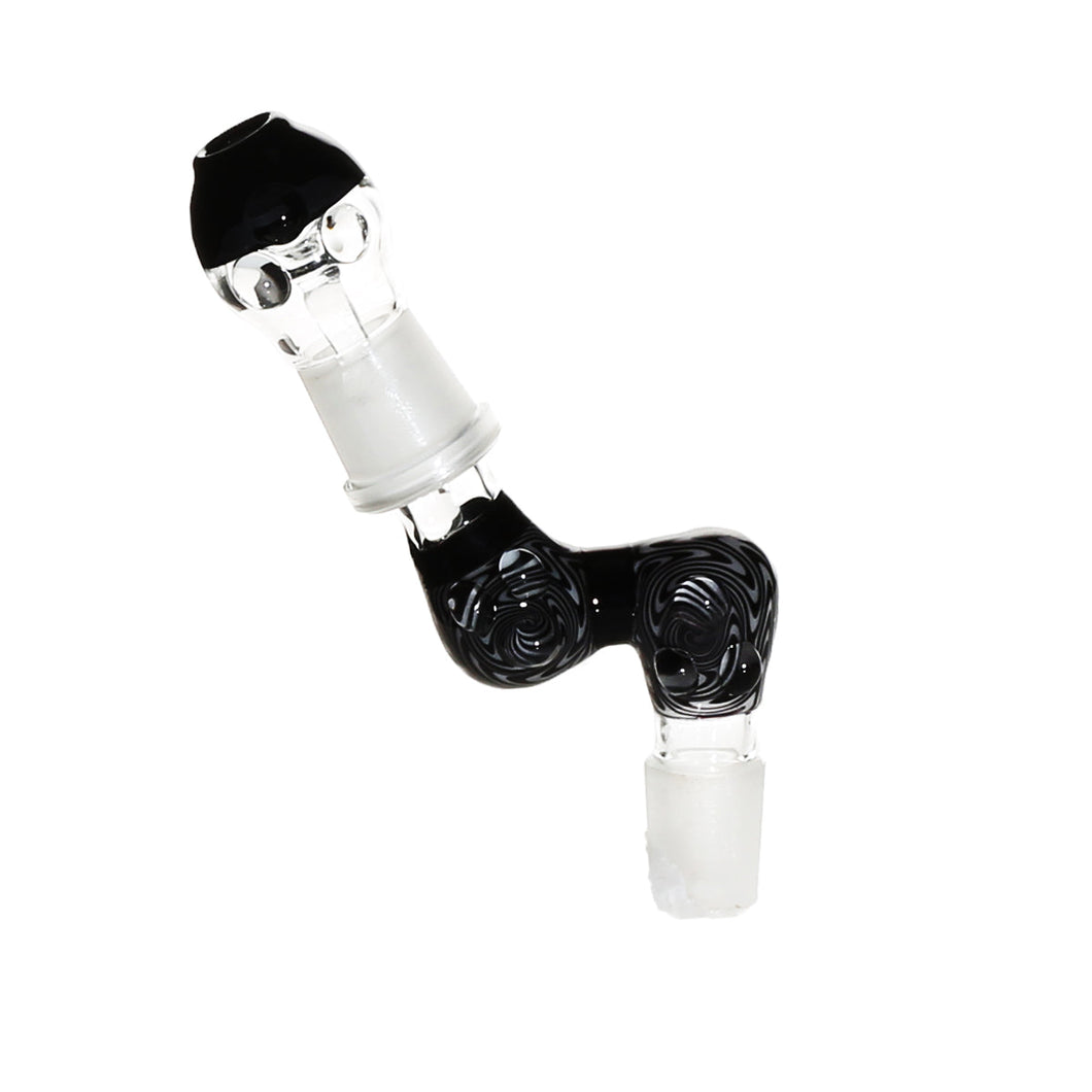 Dome | Reversal Bent Attachment | 19mm - Black