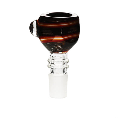 Bowl | Hexagon | 19mm - Glass - Red