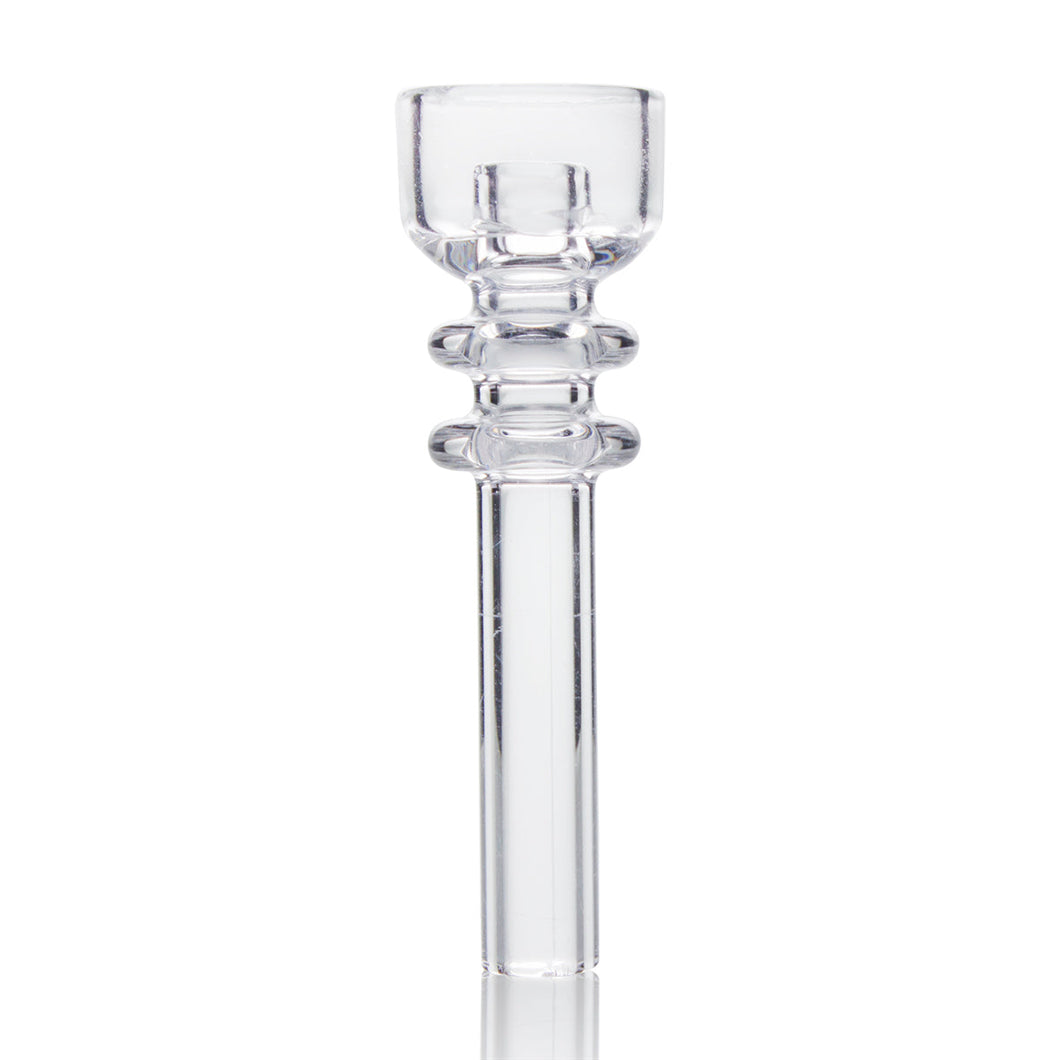 Nail | Domeless Cup | 19mm - Quartz - Clear